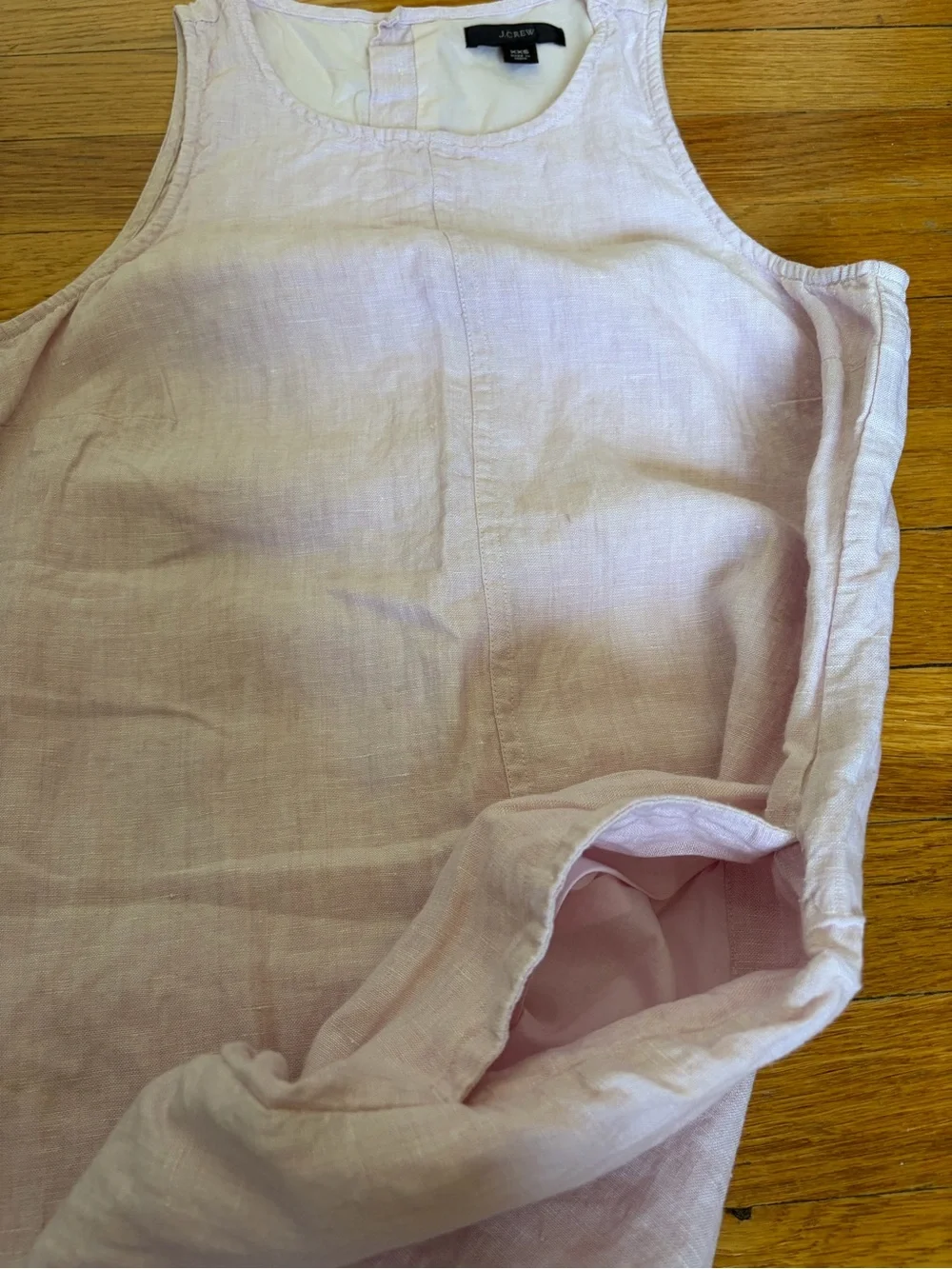 J Crew lilac lavender linen shift dress XXS